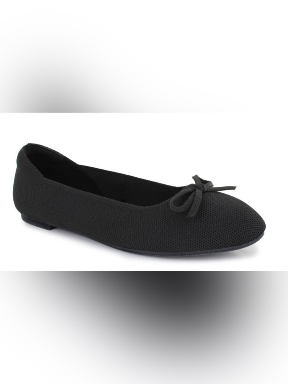 Nanette Lenore Casey Bow Slip in Flats - size 6.5